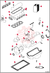 KIT, GASKET 6647664