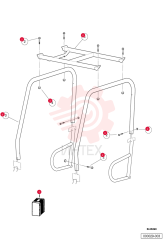 KIT, ROPS 103511201CC (1)