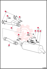 MUFFLER ASM 102812801CC