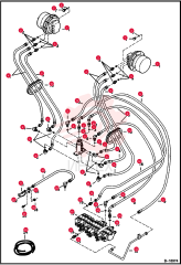 MOTOR, DRIVE HYD