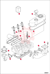 KIT, GASKET ENG UPPER