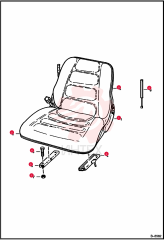 SEAT, OPERATOR SUSPENSION