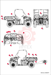DECAL, CAPACITY 7018021