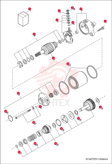 MOTOR, STARTER 7018855