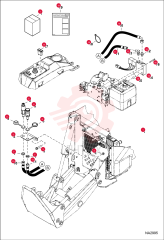 KIT, AUX FRONT 7202891