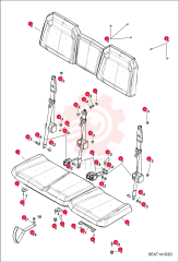 CUSHION, SEAT 7025539 (2)