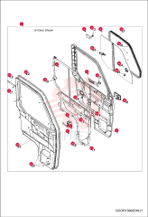 DOOR ASSEMBLY LH 7027788 (3)