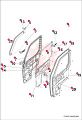 DOOR ASSEMBLY RH 7027789