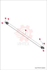 SHAFT, PROP FRONT 7252866 (1)