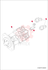 FITTING, HYD CONNECTOR 15KB0606 (3)
