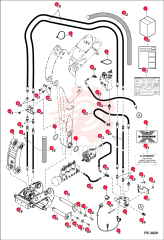 KIT, X-CHANGE HYD SHORT ARM 7159042 (2)
