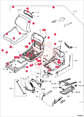 SEAT CLOTH ASSEMBLY 5305661700 (1)