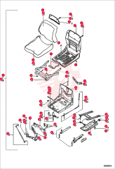 SEAT CLOTH ASSEMBLY 5305661700 (2)