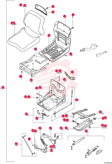 SEAT CLOTH ASSEMBLY 5305661700 (1)