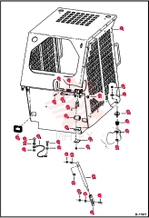 CAB, ASSY 6734641