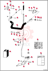NUT PRETRQ HEX LOCK 85D6