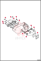 MANIFOLD, EXHAUST 6680285 (2)
