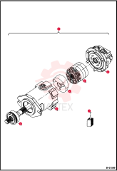 MOTOR, DRIVE HYD