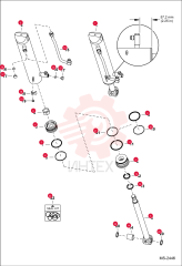 TILT CYLINDER 7104437