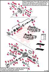 PUMP, HYD W/O GEAR PUMP 6662349REM (1)