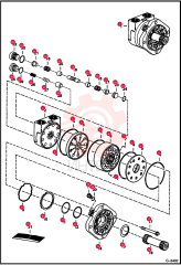 MOTOR, DRIVE HYD 6662854