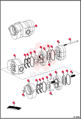 PUMP GEAR DOUBLE 6687868REM