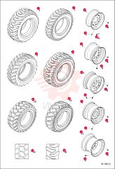 WHEEL, RIM 16.5X9.75