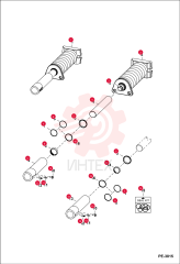 TENSIONER, TRACK ASSY 7180676 (2)