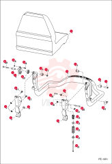 SENSOR, SEATBAR BICS 6691714