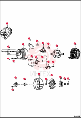 NUT HEX MACH SCREW 12D8
