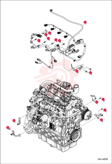 HARNESS ENGINE 7340038