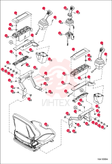 JOYSTICK, LH ASSY 7266825