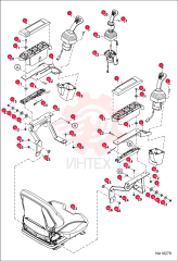 JOYSTICK, LH ASSY 7023150