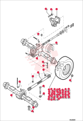 AXLE, FRONT 5904661686 (1)