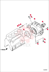 HOUSING, FLYWHEEL 7026436