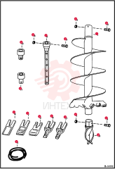 AUGER, BIT HEX HEAD 42" 6674965 (1)