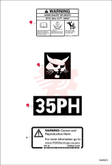 DECAL, WARNING 6711884 (6)