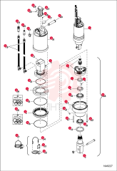MOTOR, PD7 75MM SQ SS