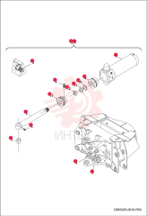 CYLINDER PIPE ASSY (RIGHT) 7311460