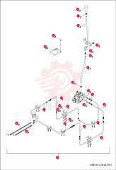 FITTING HYDRAULIC 7291308 (8)
