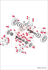 AXLE REAR 7291673 (2)