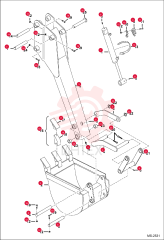 CYLINDER, BUCKET 6693700 (1)