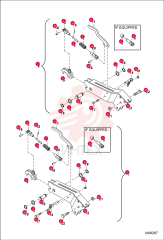 LATCH, BACKHOE 7235870