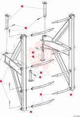 Arm R.H. 4 tooth