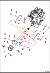 BRACKET,LH.