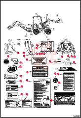 DECAL, LIFT ARM