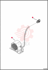 112024 BACK UP ALARM 97DB