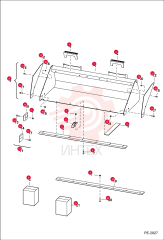 SKID BAR 6736390