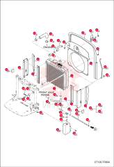 SCREEN, RADIATOR 6694896