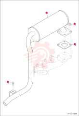 MUFFLER, EXHAUST 7000931